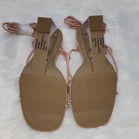 WILD PAIR Santeago Ankle-Tie Dress Sandals, Created for Macy's - Picture 6 of 7